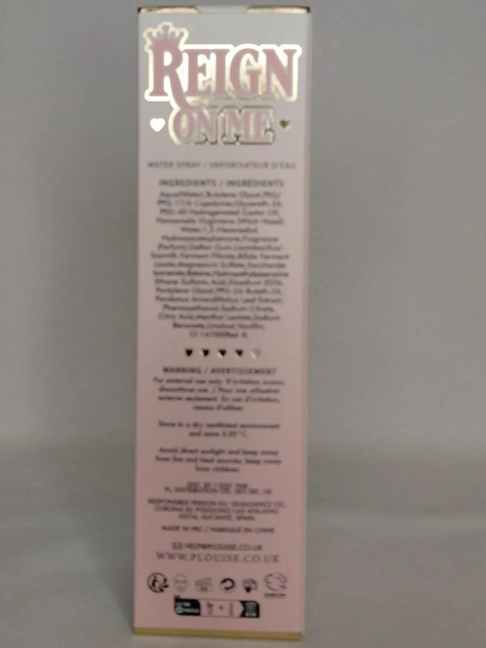 P.Louise - Reign On Me Water Spray - Peaches and Cream